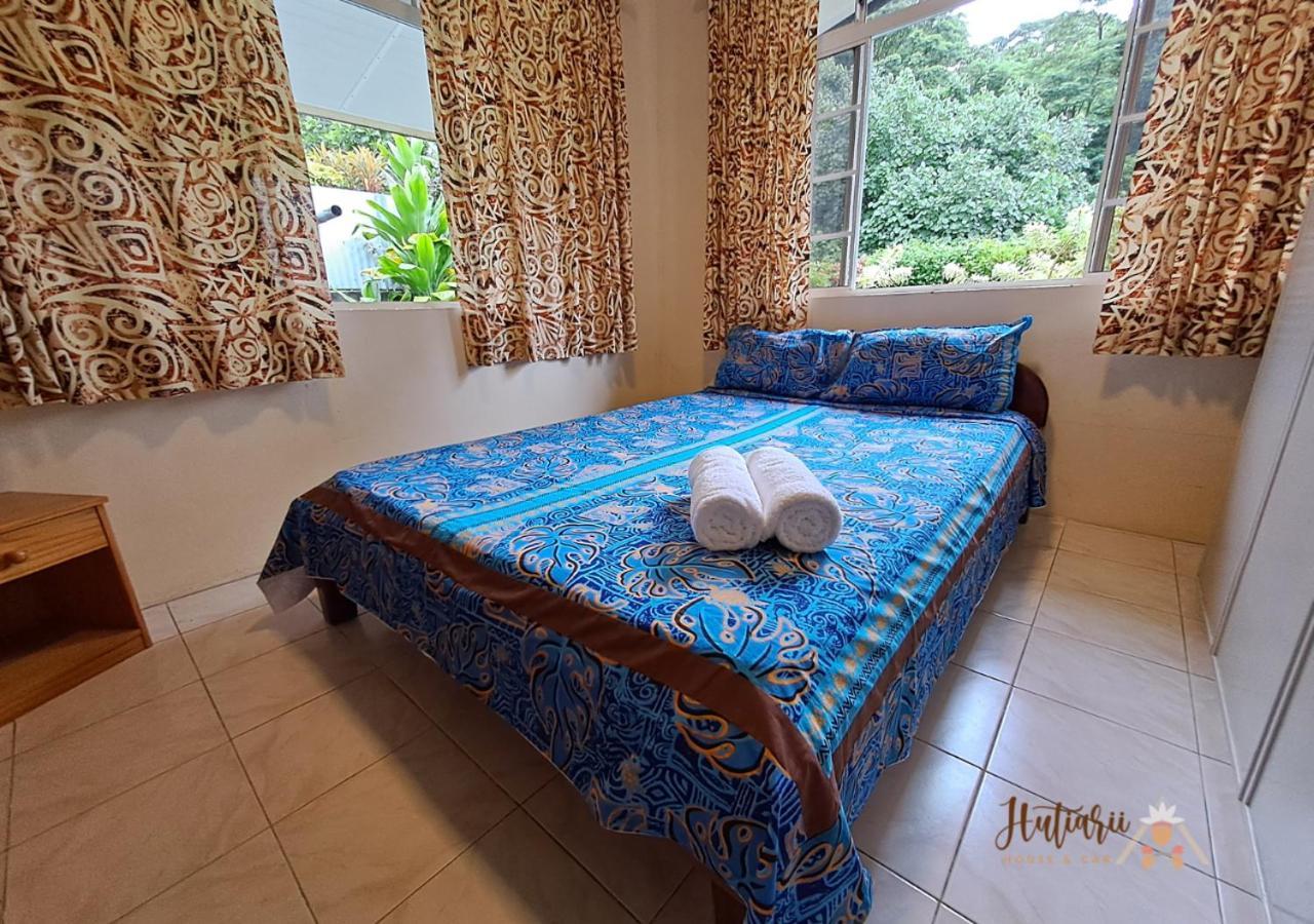 הוילה Tevaitoa Hutiarii House & Car & Excursions Raiatea מראה חיצוני תמונה