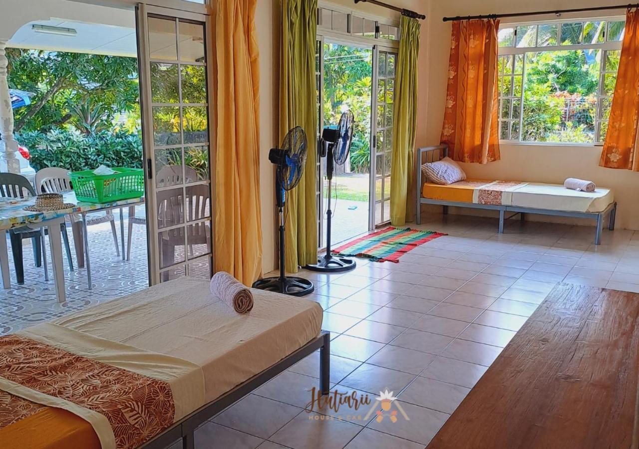 הוילה Tevaitoa Hutiarii House & Car & Excursions Raiatea מראה חיצוני תמונה