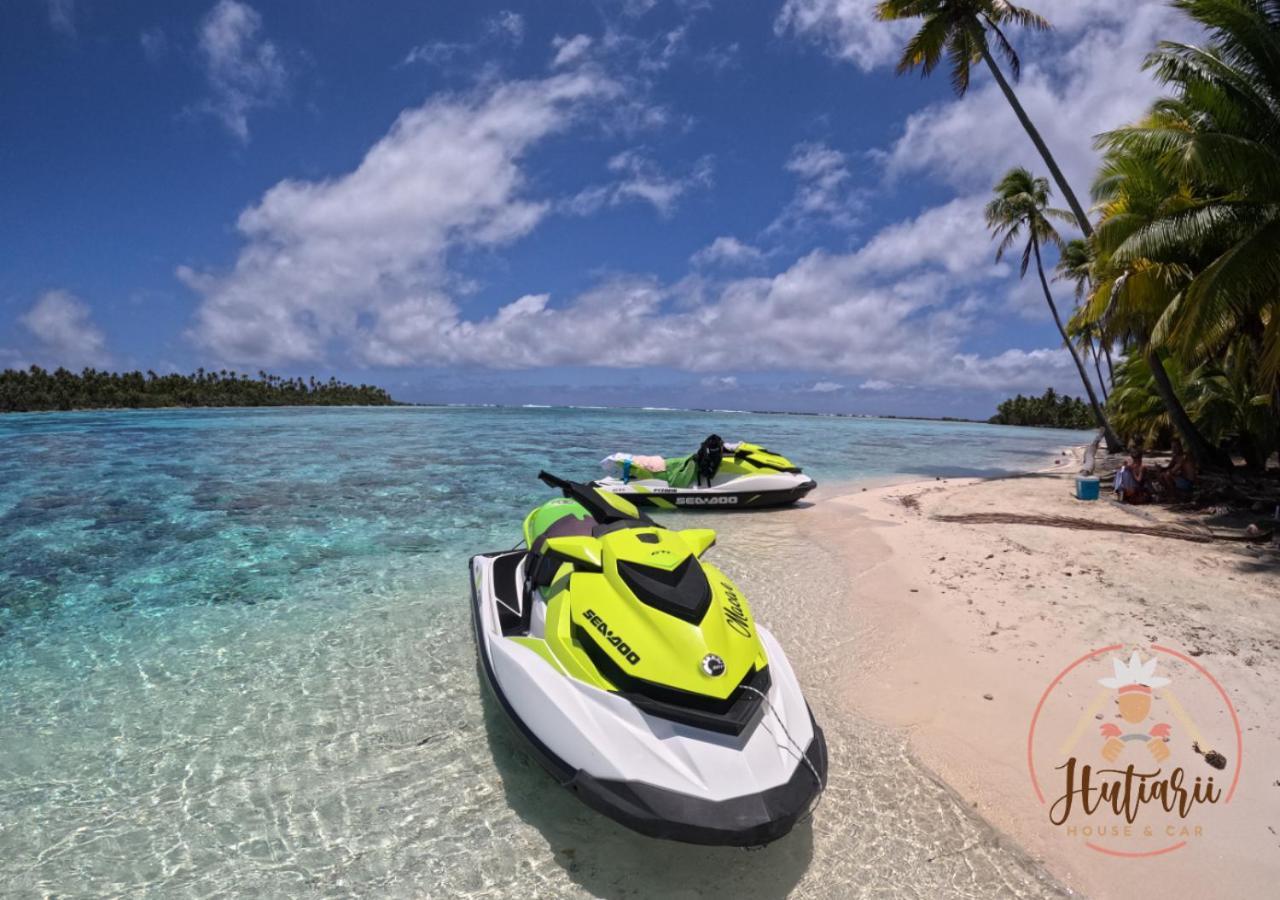 הוילה Tevaitoa Hutiarii House & Car & Excursions Raiatea מראה חיצוני תמונה