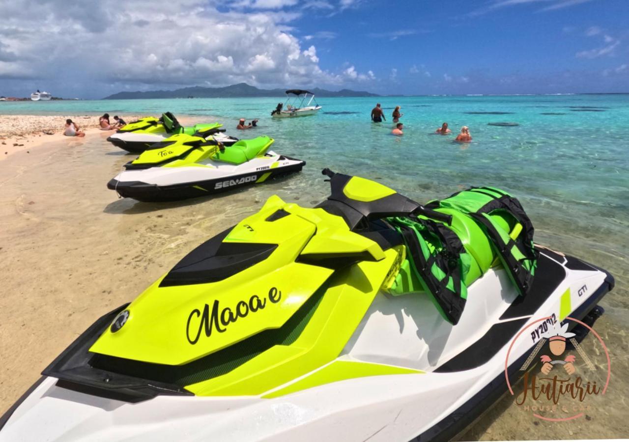 הוילה Tevaitoa Hutiarii House & Car & Excursions Raiatea מראה חיצוני תמונה