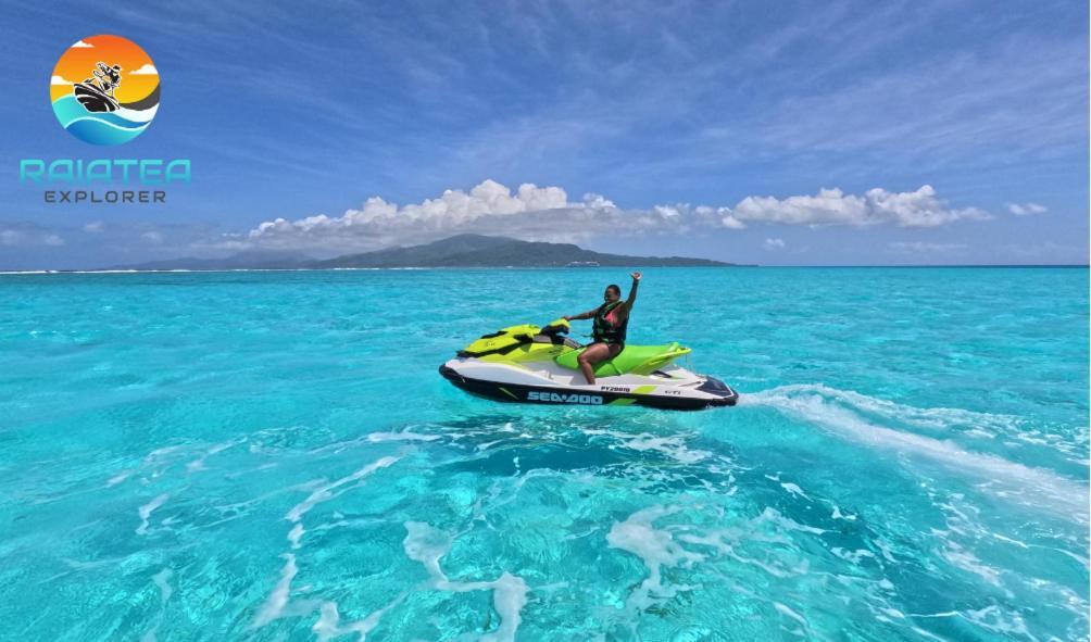 הוילה Tevaitoa Hutiarii House & Car & Excursions Raiatea מראה חיצוני תמונה